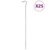 vidaXL Zeltheringe 25 Stk. 30 cm &Oslash;7 mm Verzinkter Stahl