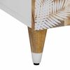 vidaXL 5-tlg. Badm&ouml;bel-Set Massivholz Mango