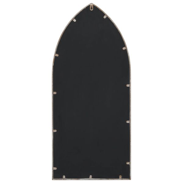 vidaXL Spiegel Sandfarben 100x45 cm Eisen für den Innenbereich