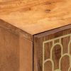 vidaXL Badschrank 38x33x58 cm Massivholz Mango