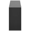 vidaXL Schuhbank Schwarz 80 x 24 x 45 cm Holzwerkstoff