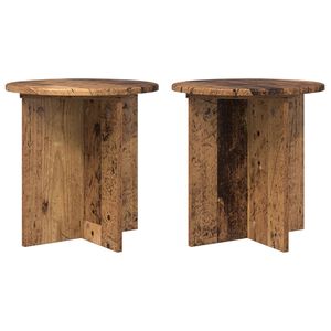 vidaXL Pflanzenst&auml;nder 2 Stk. Altholz 40 x 40 x 40 cm Holzwerkstoff