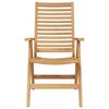 vidaXL Gartenst&uuml;hle 2 pcs Braun 52 x 64,5 x 108 cm Massivholz Akazie