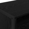 vidaXL TV-Schr&auml;nk Schwarz Eichen-Optik 100 x 36,5 x 30,5 cm