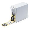 rillprint Geschenk-Aufkleber 250 Stk. x 4 Rollen Schwarz und Wei&szlig;