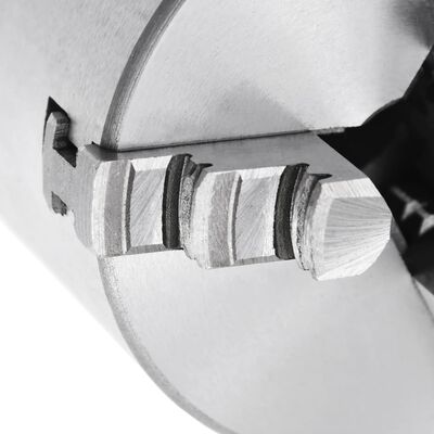 vidaXL 3-Backen-Drehfutter Selbstzentrierend 100 mm Stahl