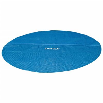 Intex Pool-Solarplane Blau 448 cm Polyethylen