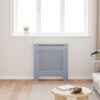 vidaXL MDF Heizk&ouml;rperverkleidung Grau 78 cm