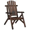 vidaXL 5-tlg. Garten-Lounge-Set Massivholz Fichte