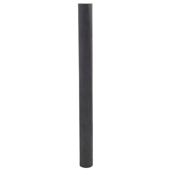 vidaXL Paravent Grau Breite 400 cm H&ouml;he 165 cm Bambus