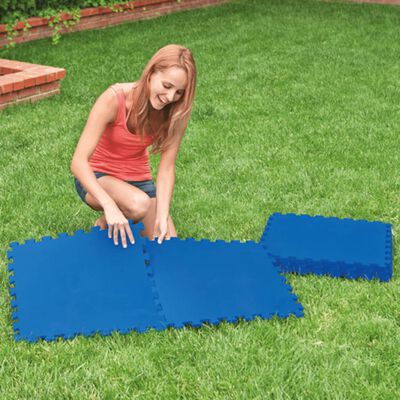 Intex Pool-Bodenschutzfliesen 8 Stk. 50 x 50 cm Blau