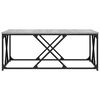 vidaXL Couchtisch Grau Sonoma 100x100x40 cm Holzwerkstoff