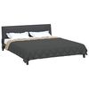 vidaXL Sommerdecke Anthrazit und Taupe 200 x 200 cm Mikrofaser