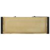 vidaXL Bank Schrank Braun 100 x 35 x 50 cm Massivholz Mango