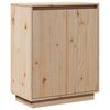 vidaXL Sideboard 60x34x75 cm Massivholz Kiefer