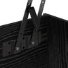 vidaXL Couchtisch Schwarz Eichen-Optik 102 x 50,5 x 46,5 cm