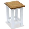 vidaXL Beistelltisch 27x24x37 cm Massivholz Eiche