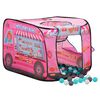 vidaXL Kinder-Spielzelt mit 250 B&auml;llen Rosa 70x112x70 cm
