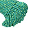 vidaXL Bootsseil Gr&uuml;n 3 mm 500 m Polypropylen
