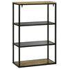 vidaXL B&uuml;cherregal 70 x 35 x 110 cm Massivholz Mango