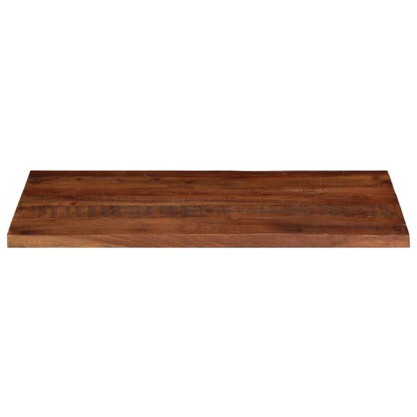 vidaXL Tischplatte 110x50x2,5 cm Rechteckig Altholz Massiv