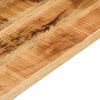 vidaXL Tischplatte 70x50x3,8 cm Rechteckig Raues Massivholz Mango