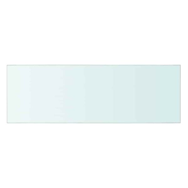 vidaXL Regalb&ouml;den 2 Stk. Glas Transparent 60x20 cm
