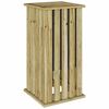 vidaXL Pflanzk&auml;sten Braun 33 x 33 x 65 cm Impr&auml;gniertes Kiefernholz
