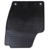 vidaXL Autofu&szlig;matte 4 pcs Schwarz Geeignet f&uuml;r VW POLO 2001-2009 NS