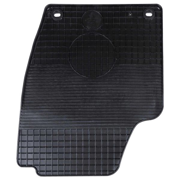 vidaXL Autofu&szlig;matte 4 pcs Schwarz Geeignet f&uuml;r VW POLO 2001-2009 NS