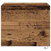 vidaXL Nachttisch 2 pcs Altholz 50 x 39 x 41 cm Holzwerkstoff