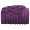 vidaXL &Uuml;berwurfdecke Lila 200 x 150 cm Fleece