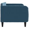 vidaXL Tagesbett Blau 80x200 cm Samt
