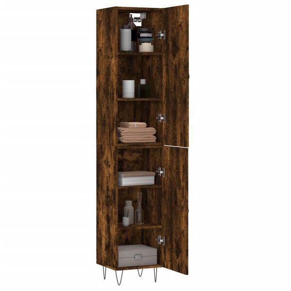 vidaXL Highboard R&auml;uchereiche 34,5x34x180 cm Holzwerkstoff