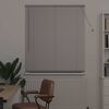 vidaXL Fensterjalousie mit Vorh&auml;ngen Silber Aluminium