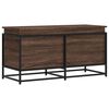 vidaXL Aufbewahrungsbox mit Deckel Eichen-Optik 100x40x51,5 cm