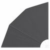 vidaXL Balkon Sichtschutz 140 x 140 cm Polyester Schwarz