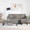 vidaXL Sofa Set mit Kissen 2 pcs Taupe Polyester