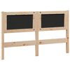 vidaXL Kopfteil Sonstiges Braun 150 cm Massivholz Kiefer