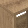 vidaXL Magazinregal 2 pcs Artisan-Eiche 35 x 30 x 45 cm