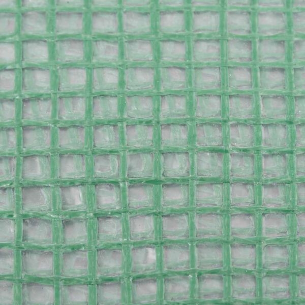 vidaXL Ersatzabdeckung f&uuml;r Gew&auml;chshaus (24 m&sup2;) 400x600x200 cm Gr&uuml;n