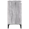 vidaXL Nachttisch Grau Sonoma 40x35x70 cm Holzwerkstoff