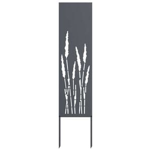 vidaXL Garten Sichtschutz-Leinwand Anthrazit 32 x 140 cm
