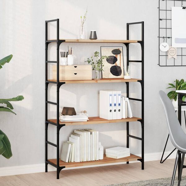 vidaXL Schweberegal 100x30x2 cm Massivholz Akazie &Ouml;lbehandelt