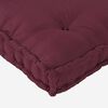 vidaXL Sofakissen Kastanienbraun 120 x 80 x 12 cm Stoff
