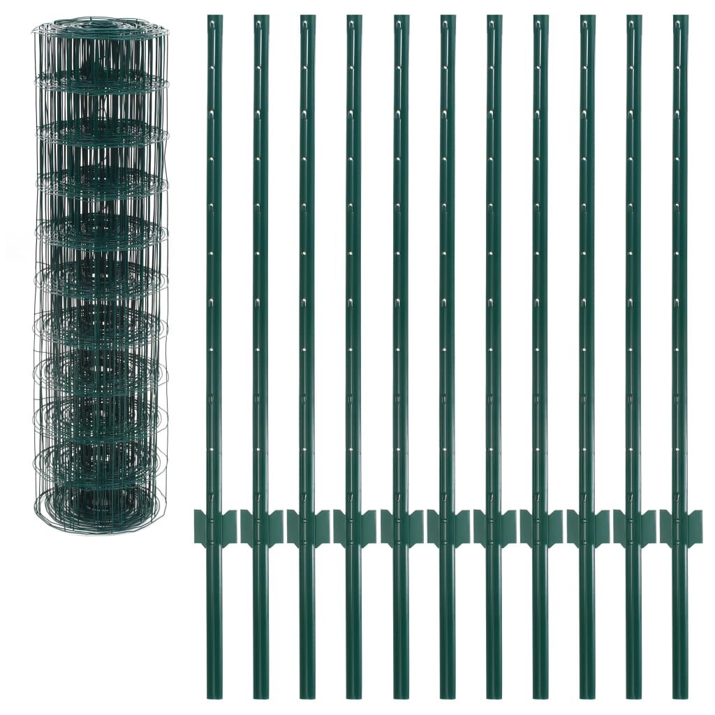 PEBSHOP PVC-Ausziehzargen Für Rankpflanzen – Größe 2 X 1 M, Grün, Verstärkter Typ