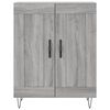 vidaXL Highboard Grau Sonoma 69,5x34x180 cm Holzwerkstoff