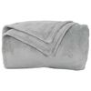 vidaXL Wohndecken 6 St&uuml;ck Grau 220 x 240 cm Fleece