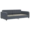 vidaXL Tagesbett Dunkelgrau 90x200 cm Samt