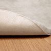 vidaXL Kunstfell Hasen Teppich Olite Beige &Oslash; 100 cm Polyester